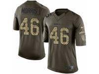 Youth Nike Washington Redskins #46 Alfred Morris Limited Green Salute to Service NFL Jersey