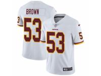 Youth Nike Washington Redskins #53 Zach Brown White Vapor Untouchable Limited Player NFL Jersey