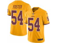 Youth Nike Washington Redskins #54 Mason Foster Limited Gold Rush NFL Jersey