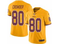 Youth Nike Washington Redskins #80 Jamison Crowder Limited Gold Rush NFL Jersey