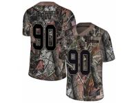 Youth Nike Washington Redskins #90 Ziggy Hood Limited Camo Rush Realtree NFL Jersey