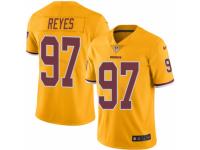 Youth Nike Washington Redskins #97 Kendall Reyes Limited Gold Rush NFL Jersey