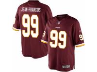 Youth Nike Washington Redskins #99 Ricky Jean-Francois Limited Burgundy Red Team Color NFL Jersey