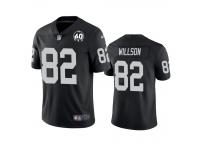 Youth Oakland Raiders Luke Willson Black 60th Anniversary Vapor Limited Jersey