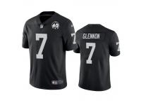 Youth Oakland Raiders Mike Glennon Black 60th Anniversary Vapor Limited Jersey