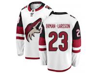 Youth Oliver Ekman-Larsson Breakaway White Away NHL Jersey Arizona Coyotes #23
