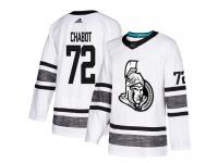 Youth Ottawa Senators #72 Thomas Chabot Adidas White Authentic 2019 All-Star NHL Jersey