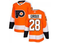 Youth Philadelphia Flyers #28 Claude Giroux adidas Orange Authentic Jersey