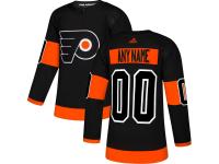 Youth Philadelphia Flyers adidas Black Alternate Custom Jersey