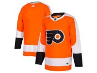 Youth Philadelphia Flyers adidas Orange Home Authentic Blank Jersey