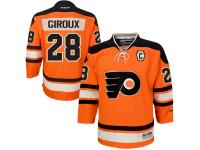 Youth Philadelphia Flyers Claude Giroux Reebok Orange Alternate Premier Jersey