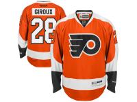 Youth Philadelphia Flyers Claude Giroux Reebok Orange Home Premier Jersey