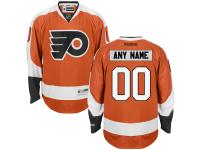 Youth Philadelphia Flyers Reebok Orange Custom Premier Jersey