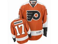 Youth Reebok Philadelphia Flyers #17 Wayne Simmonds Premier Orange Home NHL Jersey