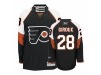 Youth Reebok Philadelphia Flyers #28 Claude Giroux Premier Black Third NHL Jersey