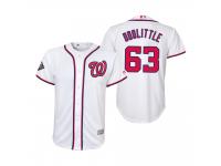 Youth Sean Doolittle Washington Nationals White 2019 World Series Cool Base Jersey