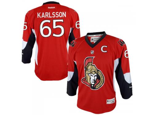 Erik Karlsson Ottawa Senators Reebok Youth Replica Player Hockey Jersey C Red