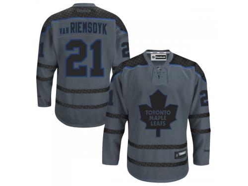 James Van Riemsdyk Toronto Maple Leafs Reebok Cross Check Fashion Premier Jersey C Charcoal