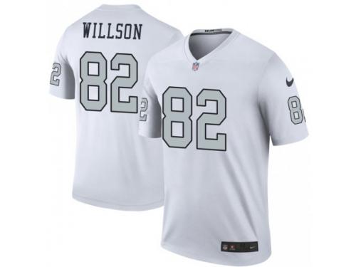 Legend Vapor Untouchable Men's Luke Willson Oakland Raiders Nike Color Rush Jersey - White