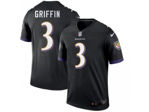 Legend Vapor Untouchable Men's Robert Griffin III Baltimore Ravens Nike Jersey - Black