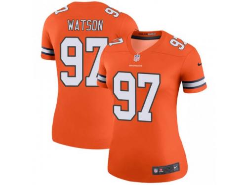 Legend Vapor Untouchable Women's Dekoda Watson Denver Broncos Nike Color Rush Jersey - Orange