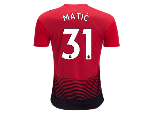 Men Nemanja Matic Manchester United 18/19 Home Jersey by adidas
