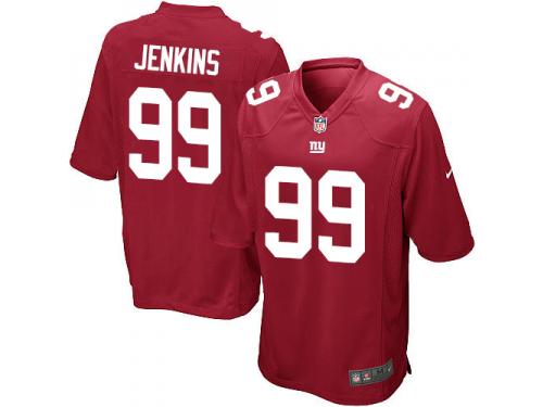Men Nike NFL New York Giants #99 Cullen Jenkins Red Game Jersey
