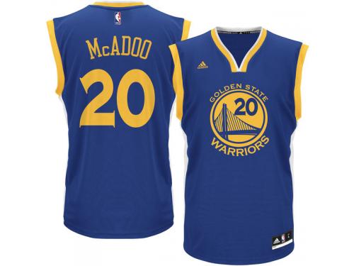 Men's Golden State Warriors James Michael McAdoo adidas Replica Jersey