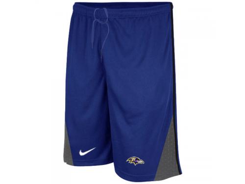 Nike NFL Baltimore Ravens Men Classic Shorts Blue
