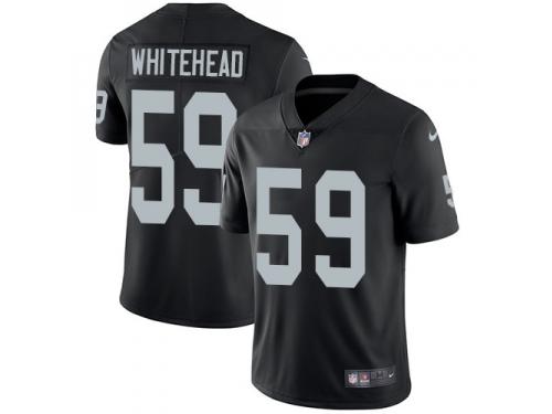 Nike Tahir Whitehead Limited Black Home Men's Jersey - NFL Oakland Raiders #59 Vapor Untouchable