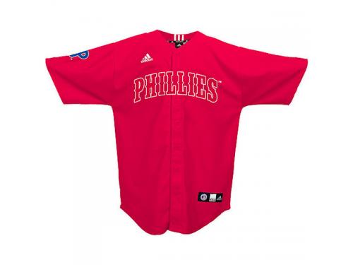 Philadelphia Phillies Majestic Youth Team Jersey - Red