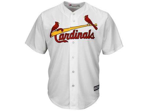 St. Louis Cardinals Majestic Official Cool Base Jersey - White