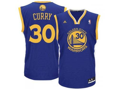 Stephen Curry Golden State Warriors adidas Replica Road Jersey - Royal Blue