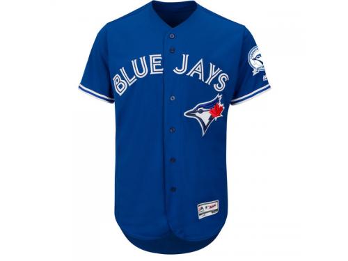 Toronto Blue Jays Majestic 40th Anniversary Flexbase Authentic Collection Jersey - Royal