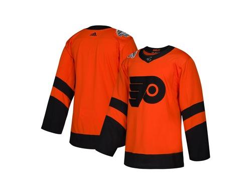 Women Philadelphia Flyers Adidas Blank Orange Authentic 2019 Stadium Series NHL Jersey