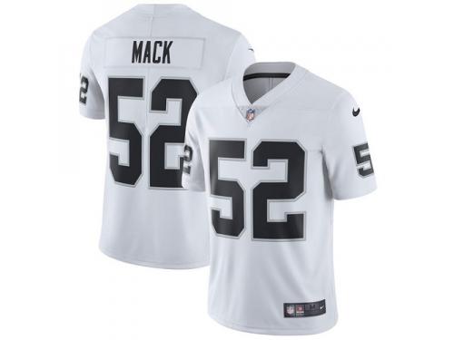 Youth Limited Khalil Mack #52 Nike White Road Jersey - NFL Oakland Raiders Vapor Untouchable