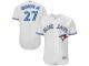 #27 Vladimir Guerrero Jr. White Baseball Home Men's Jersey Toronto Blue Jays Flex Base