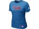 Atlanta Braves Nike Women Short Sleeve Practice T-Shirt Light Blue