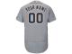 Detroit Tigers Majestic Flexbase Authentic Collection Custom Jersey - Gray