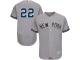 Jacoby Ellsbury New York Yankees Majestic Flexbase Authentic Collection Player Jersey - Gray