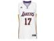 Jeremy Lin Los Angeles Lakers adidas Player Swingman Alternate Jersey - White