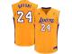 Kobe Bryant Los Angeles Lakers adidas Youth Replica Home Jersey - Gold