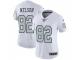 Limited Women's Jordy Nelson Oakland Raiders Nike Color Rush Jersey - White