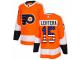 Men Adidas Philadelphia Flyers #15 Jori Lehtera Orange USA Flag Fashion NHL Jersey