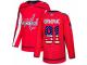 Men Adidas Washington Capitals #91 Tyler Graovac Red USA Flag Fashion NHL Jersey
