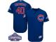 Men Majestic Chicago Cubs #40 Willson Contreras Royal Blue Alternate 2016 World Series Champions Flexbase Authentic Collection MLB Jersey