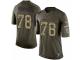 Men Nike Baltimore Ravens #78 Austin Howard Elite Green Salute to Service NFL Jersey