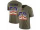 Men Nike Los Angeles Chargers #52 Denzel Perryman Limited Olive/USA Flag 2017 Salute to Service NFL Jersey