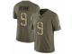 Men Nike Los Angeles Chargers #9 Nick Novak Limited Olive/Camo 2017 Salute to Service NFL Jersey