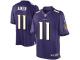 Men Nike NFL Baltimore Ravens #11 Kamar Aiken Home Purple Limited Jersey